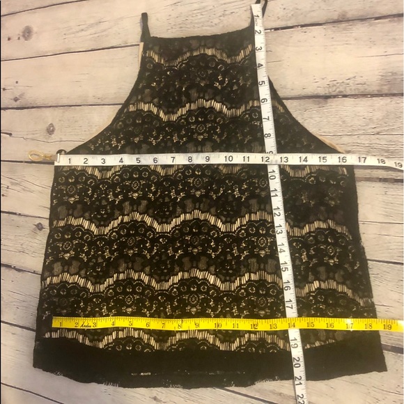 Black lace camisole size M - Picture 5 of 5